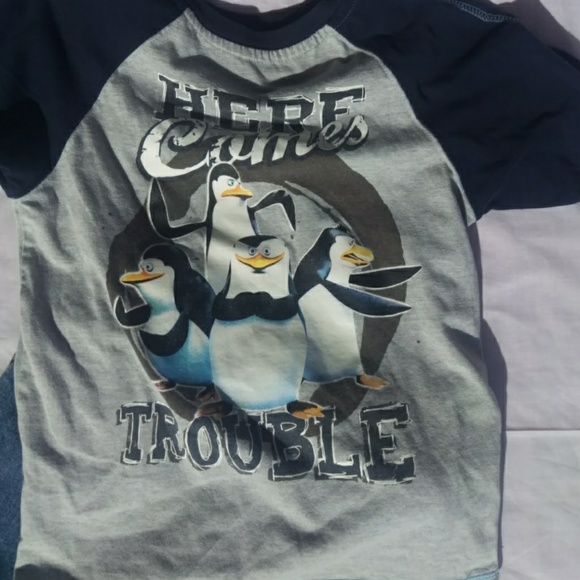 Madagascar boys Jean shorts set - Picture 2 of 6